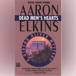 Hardcover Book: Dead Men’s Hearts by Aaron Elkins